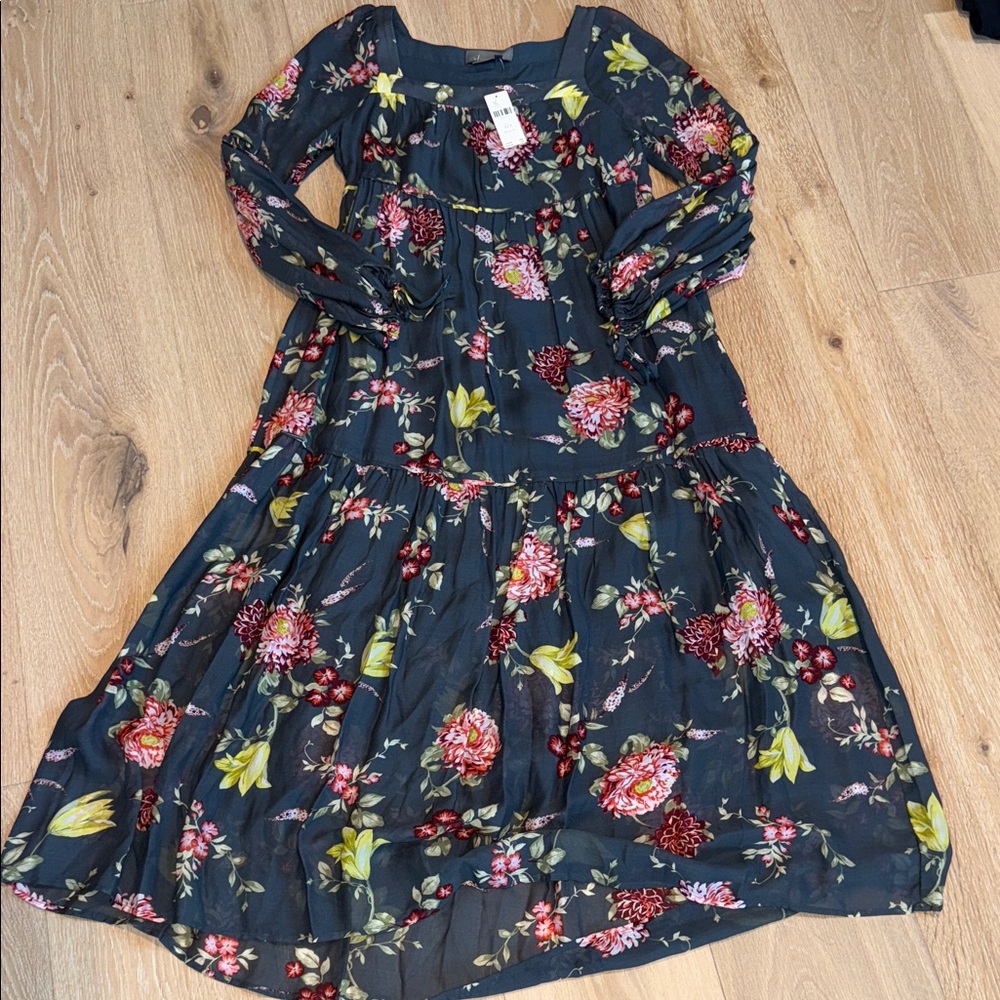 NWT By Anthropologie Floral Maxi Dress